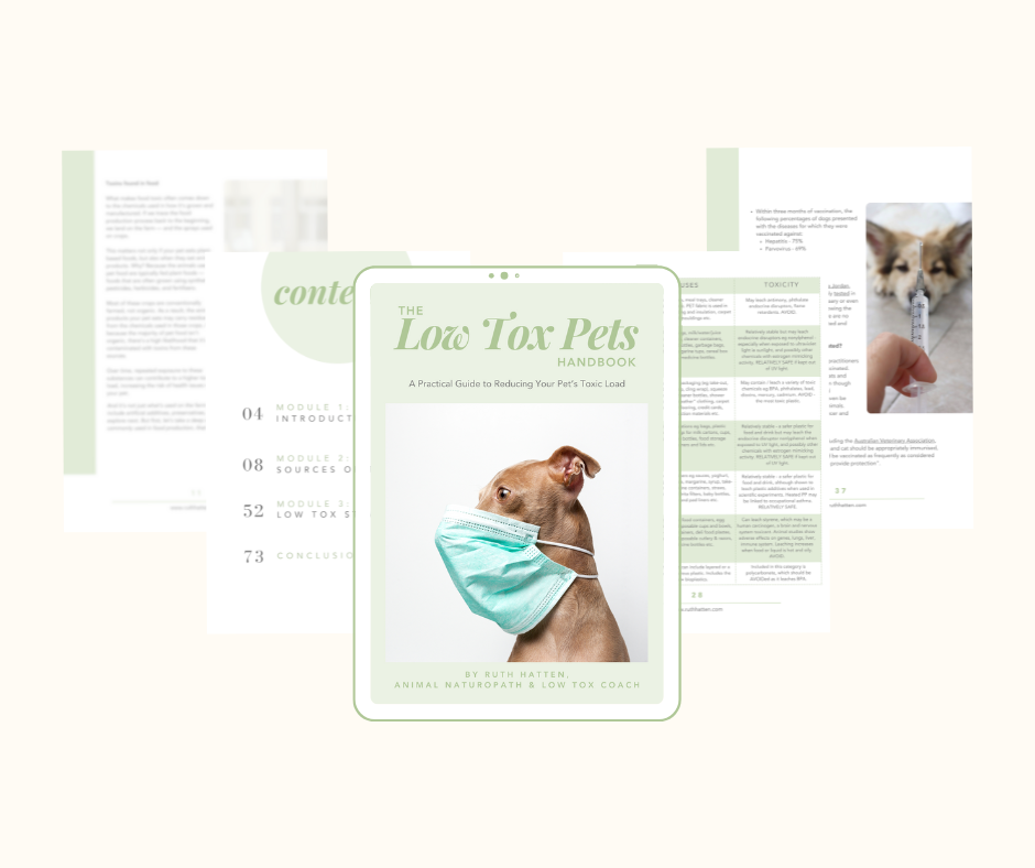 The Low Tox Pets Handbook