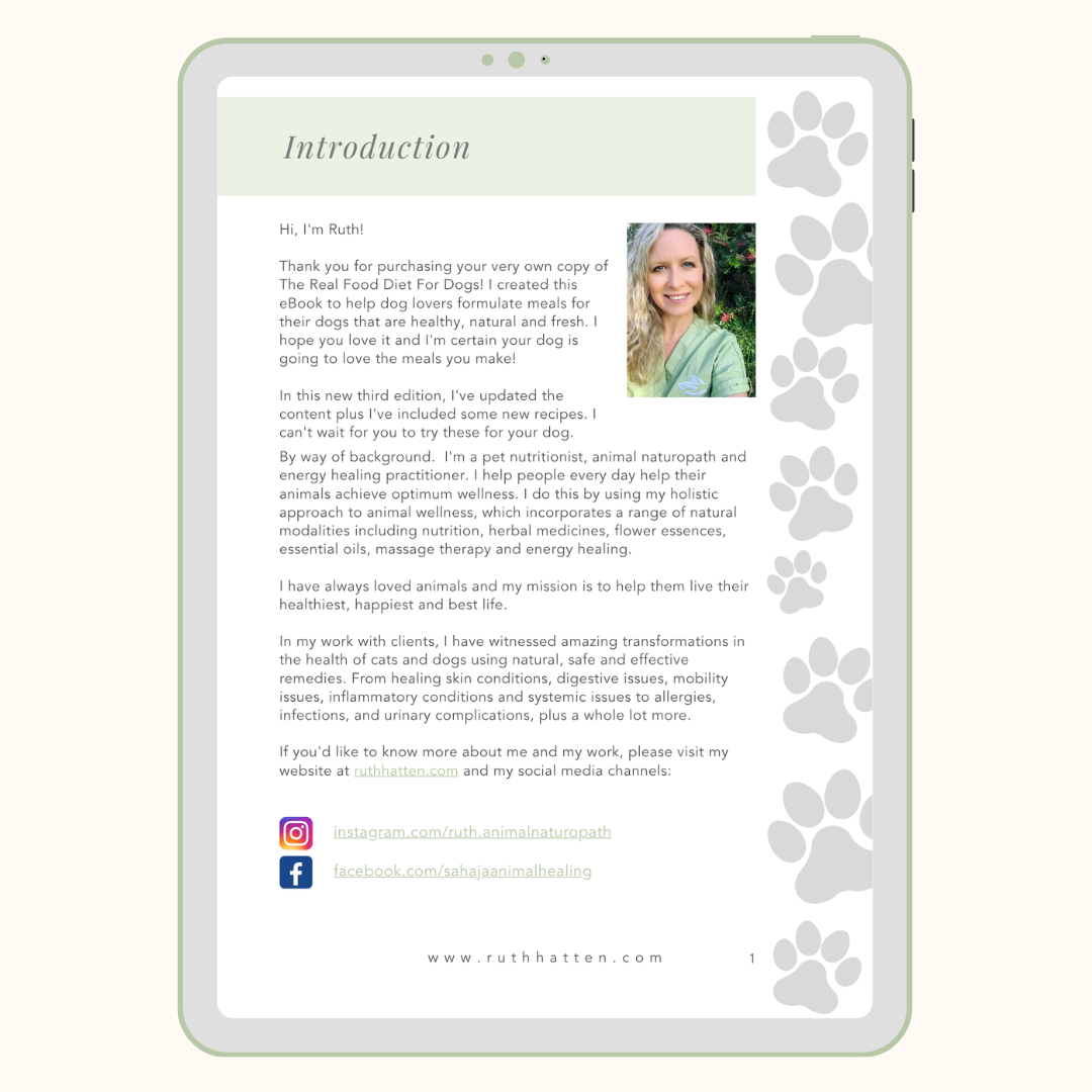 The Real Food Diet for Dogs