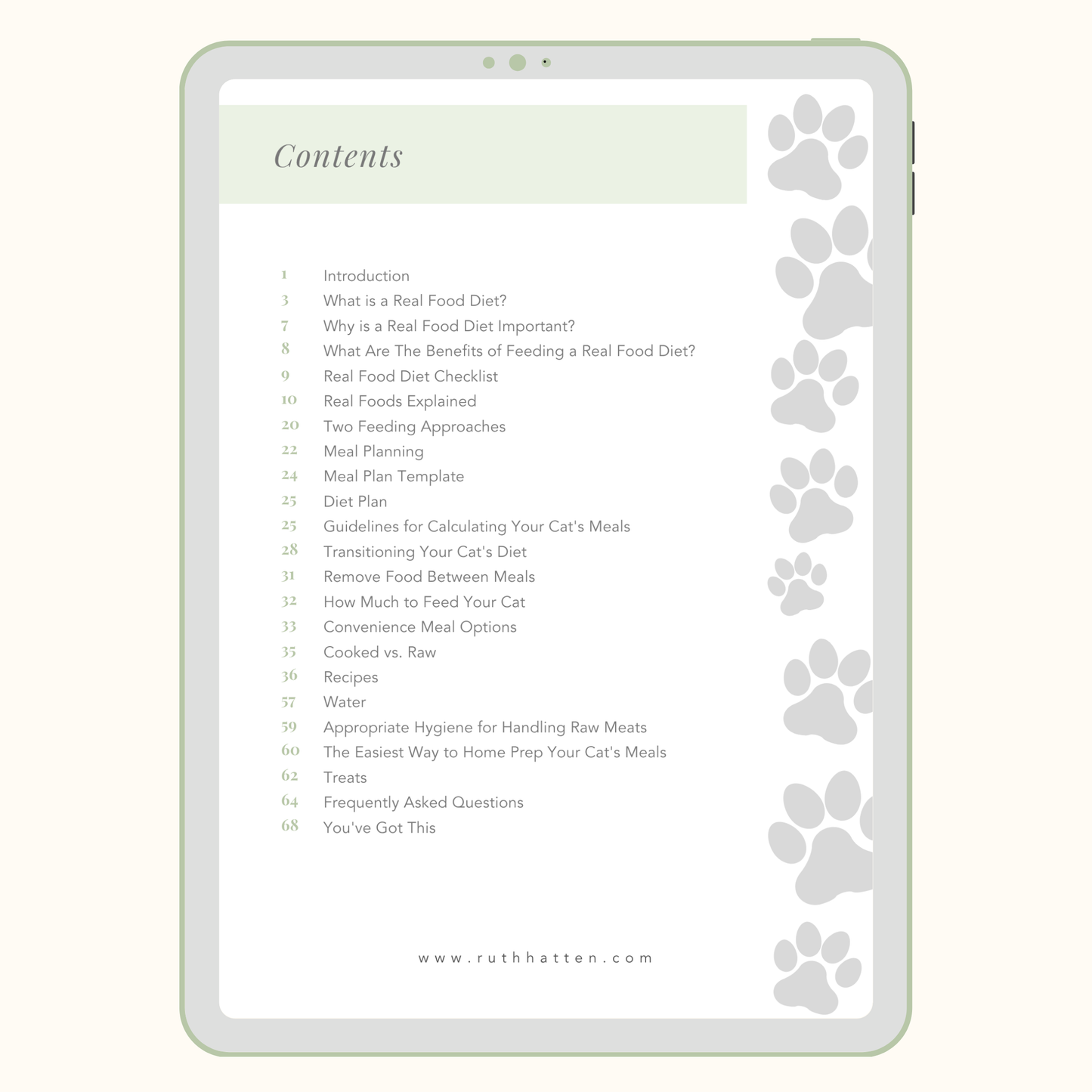 The Real Food Diet for Cats