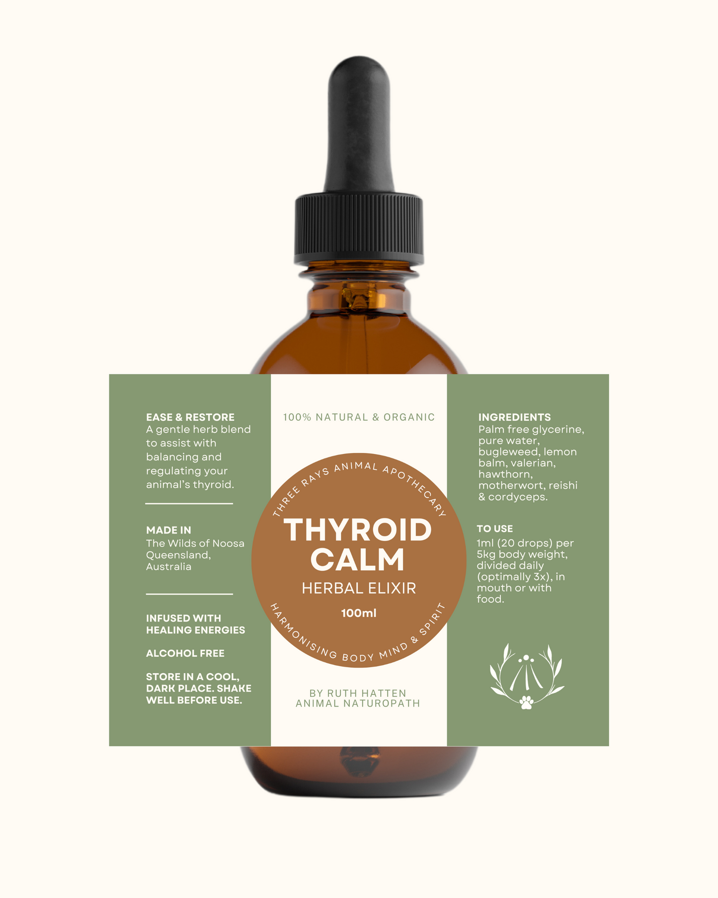 Thyroid Calm Herbal Elixir
